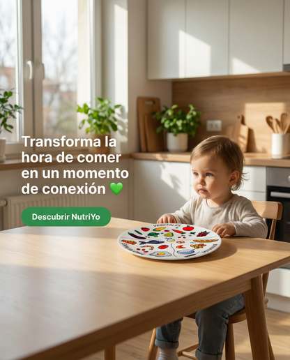 Set de 2 Platos NutriYo — Plato Familiar + Plato Dino
